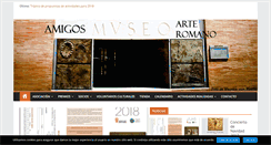 Desktop Screenshot of amigosmuseoromano.es